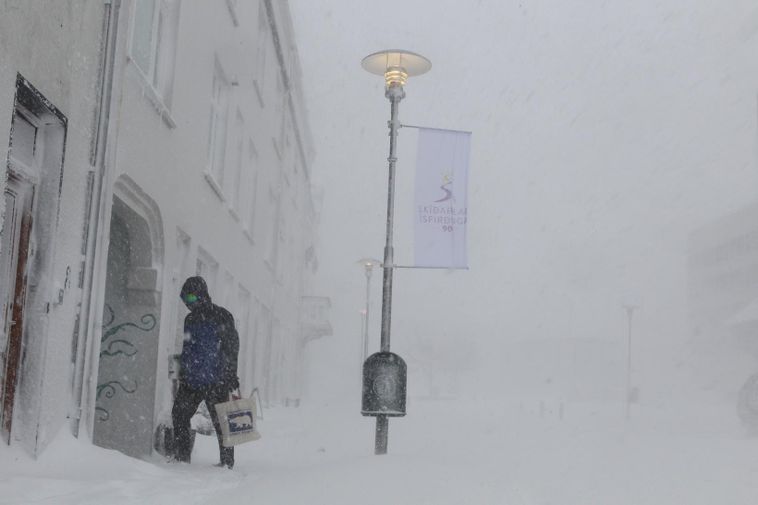 "Le plus de neige que nous ayons vue cet hiver"