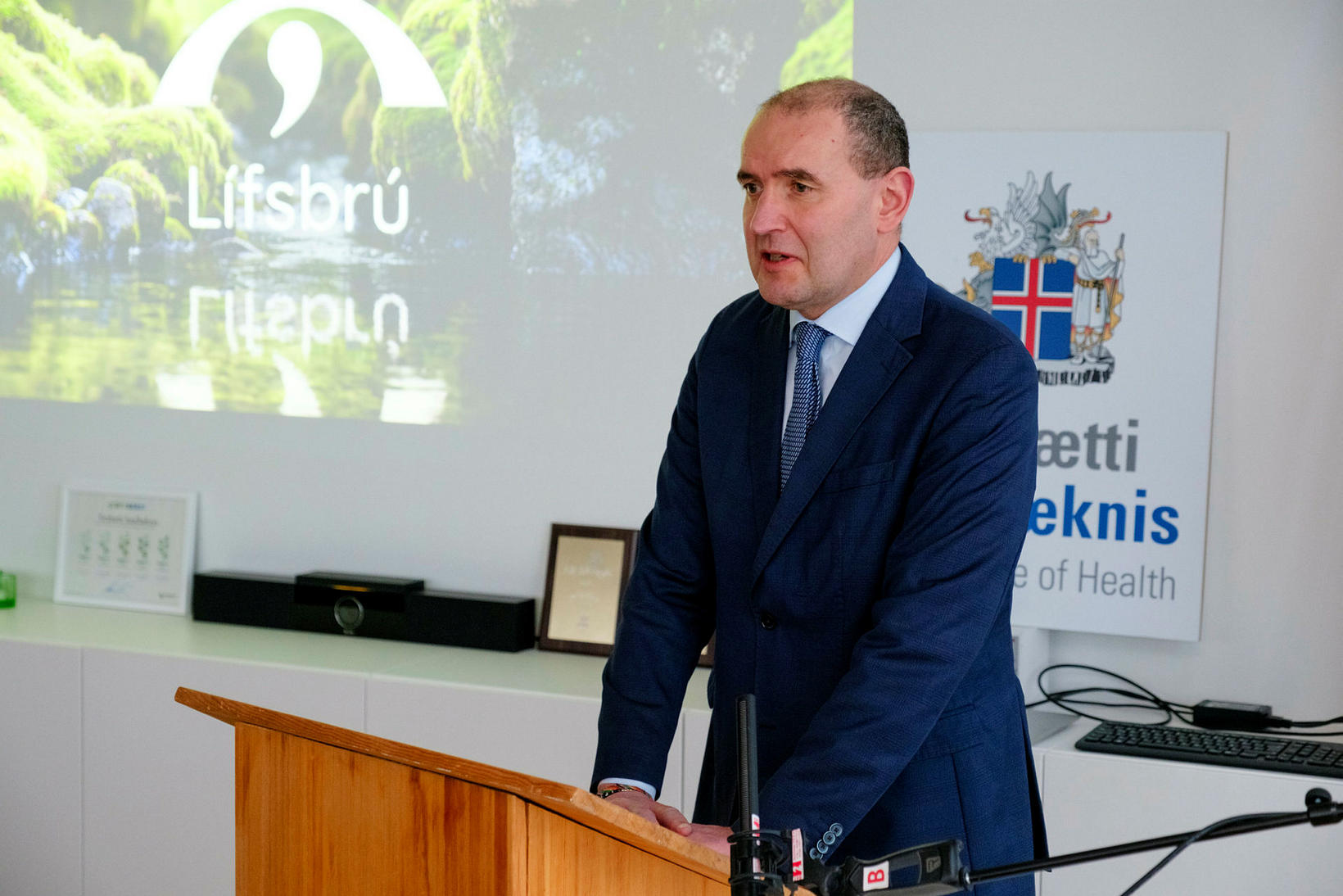 Guðni Th.  Jóhannesson, le président de l'Islande.