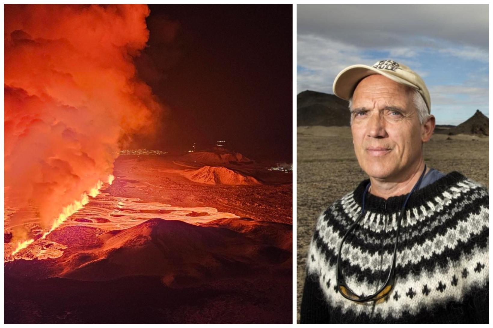 Ármann Höskuldsson, volcanologue et professeur à l'Université de …