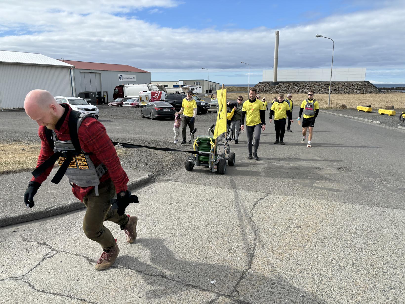 Il s’est avéré que le poids prévu était de 100 kg…