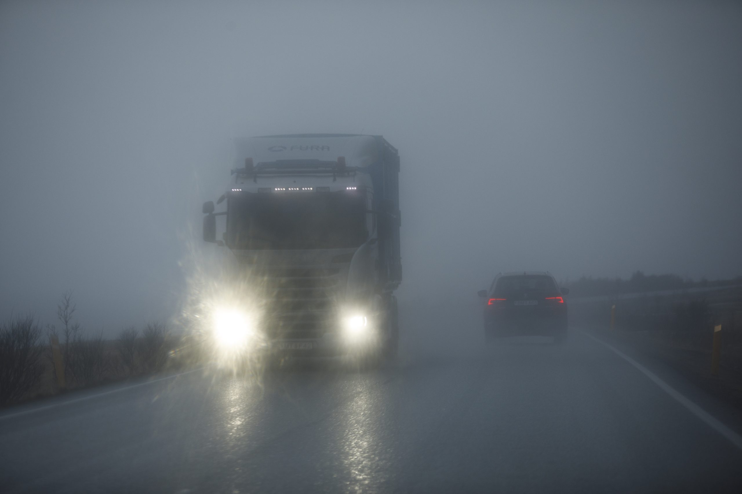 Il pleut aujourd'hui sur la majeure partie de l'Islande