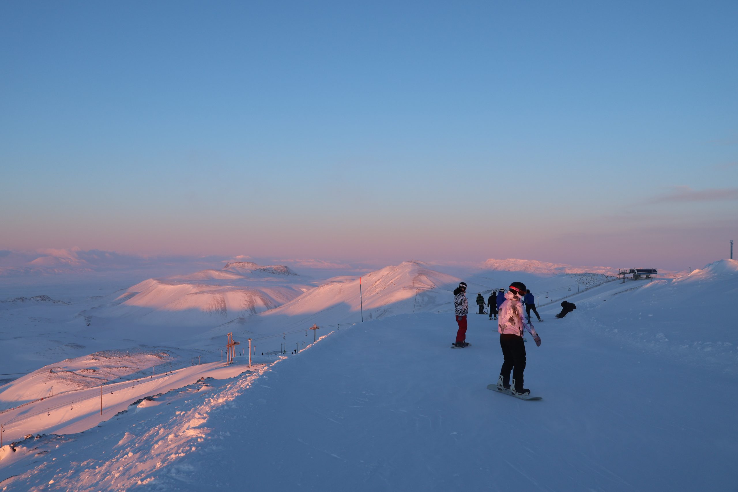 J'espère que les pistes de ski resteront ouvertes plus longtemps