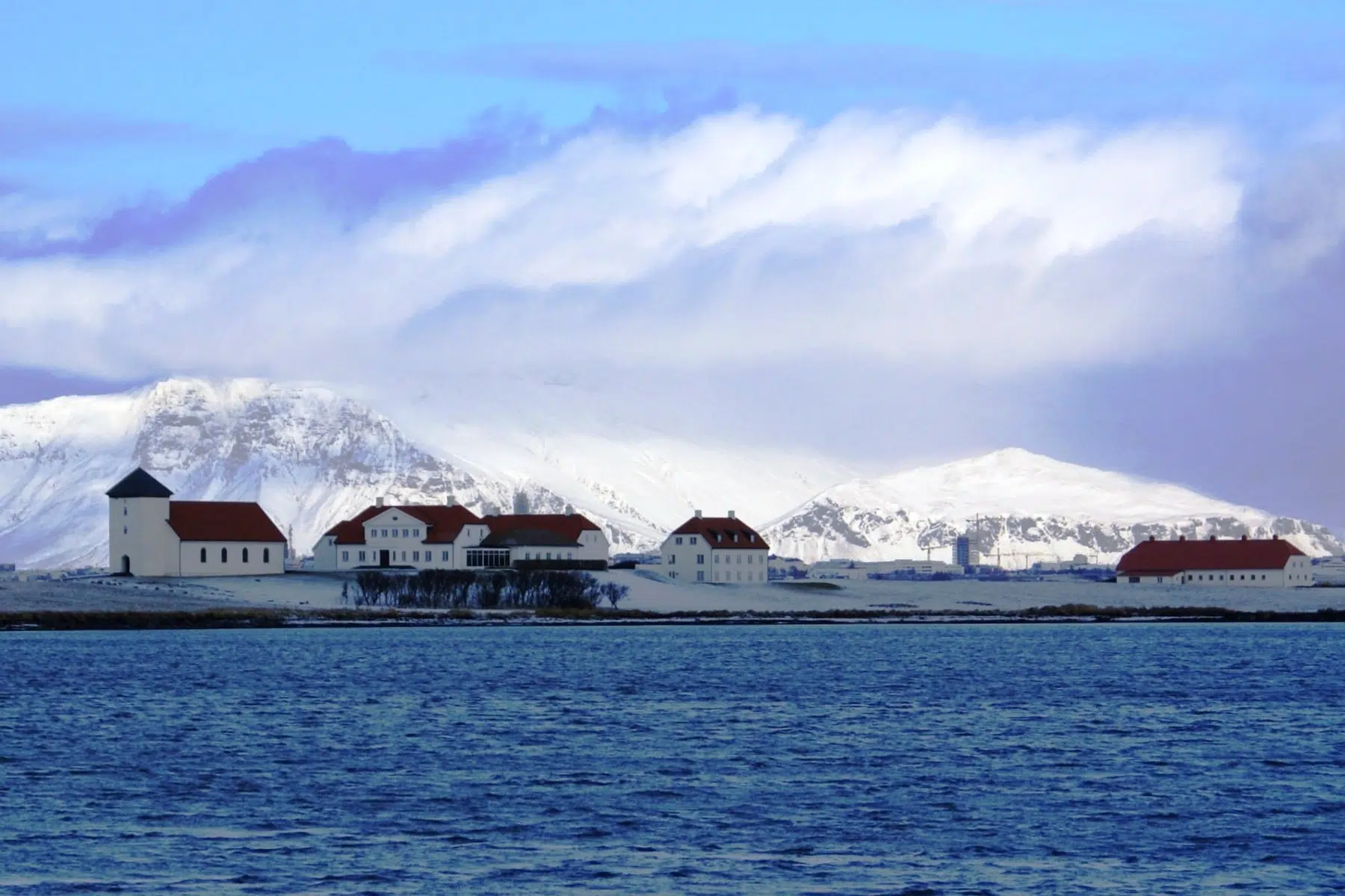 Bessastaðir, official residence of the President of Iceland.