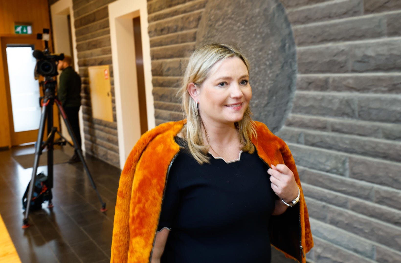 Lilja Alfredsdóttir, ministre de la Culture et du Commerce.