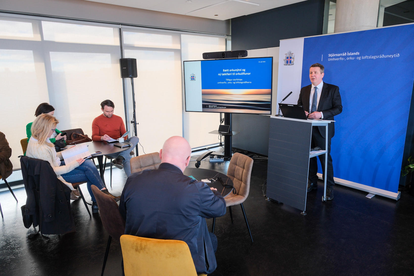 Guðlaugur Þór Þórðarson, ministre de l'Environnement, de l'Énergie et ...