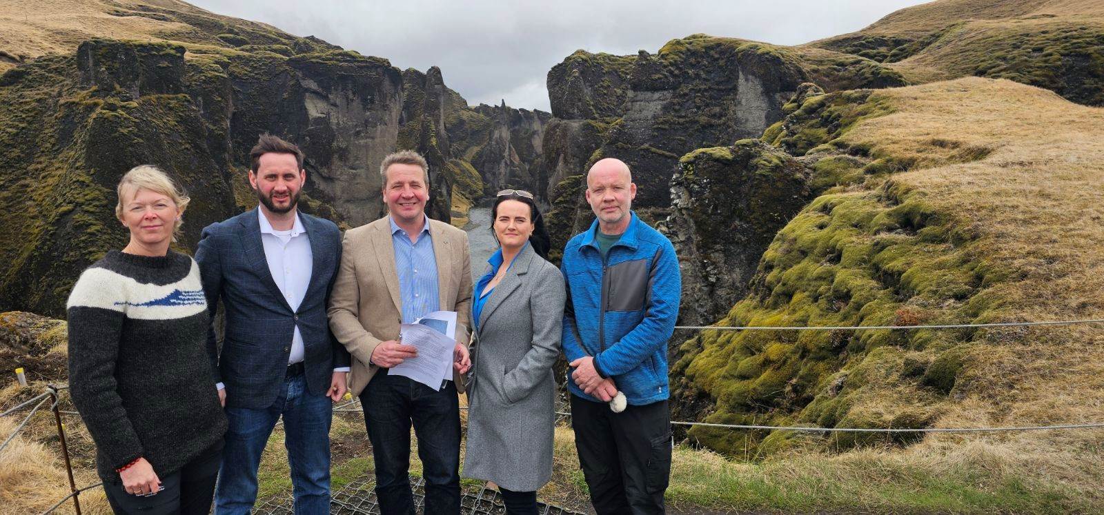 Sævar Helgi Bragason stargazing.