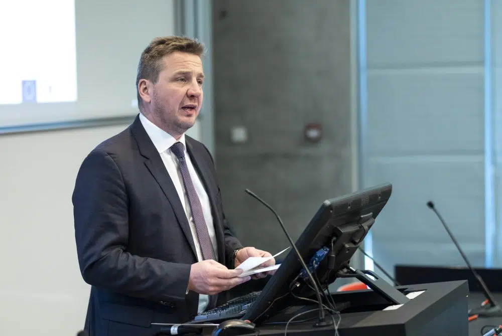 Minister Guðlaugur Þór Þórðarsson.