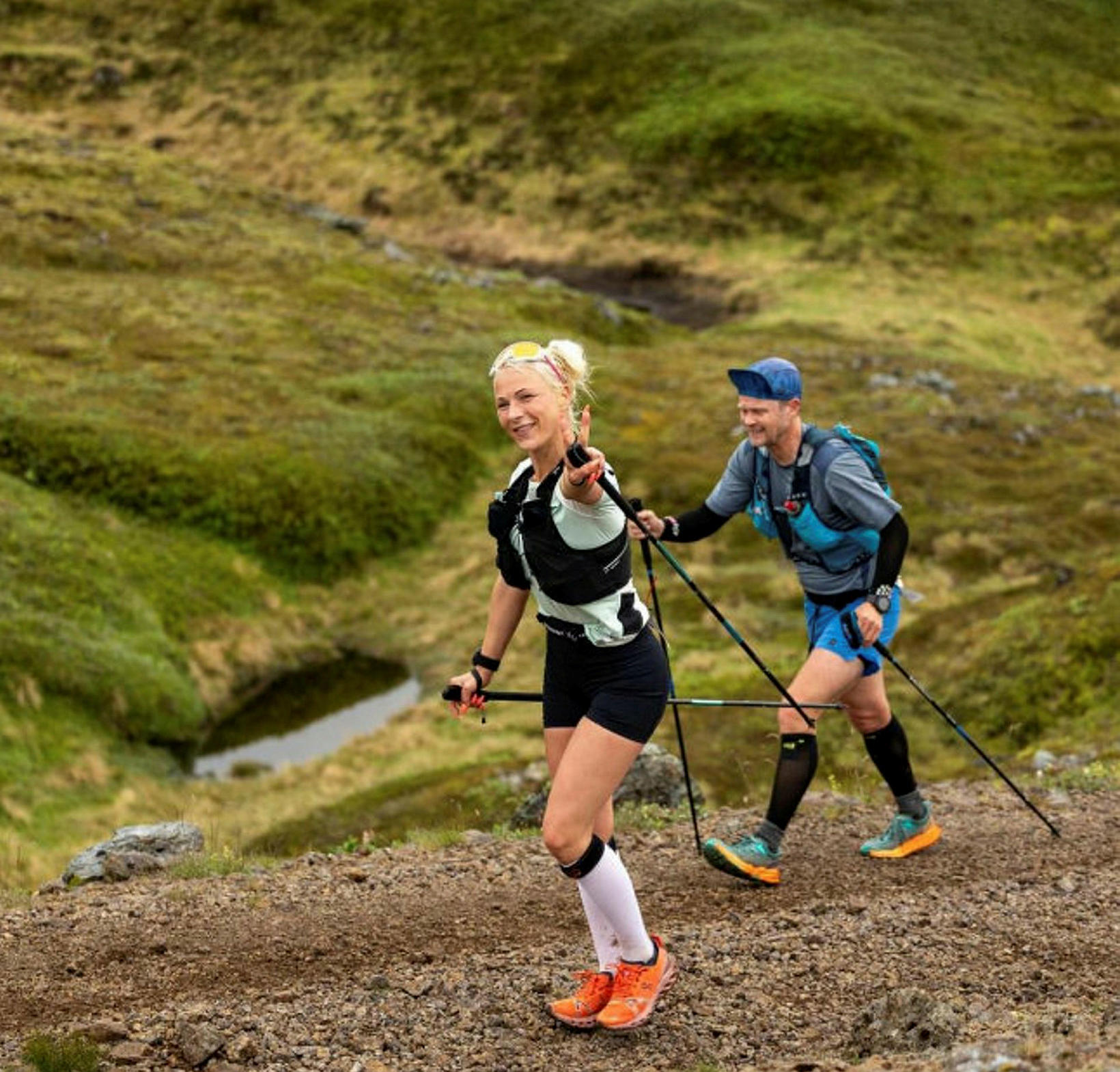 La reine de la course à pied Mari Järsk a remporté le 100 km Dyrfjallahlaup...