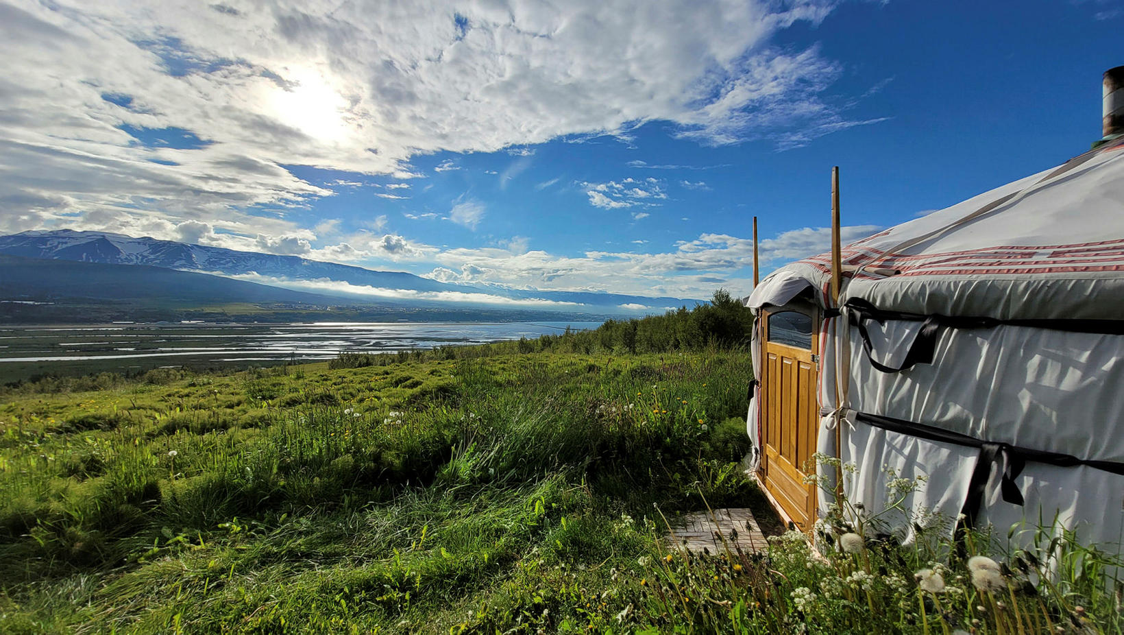 Þóra Sólveig recommande de débrancher dans ce genre d'hébergement…
