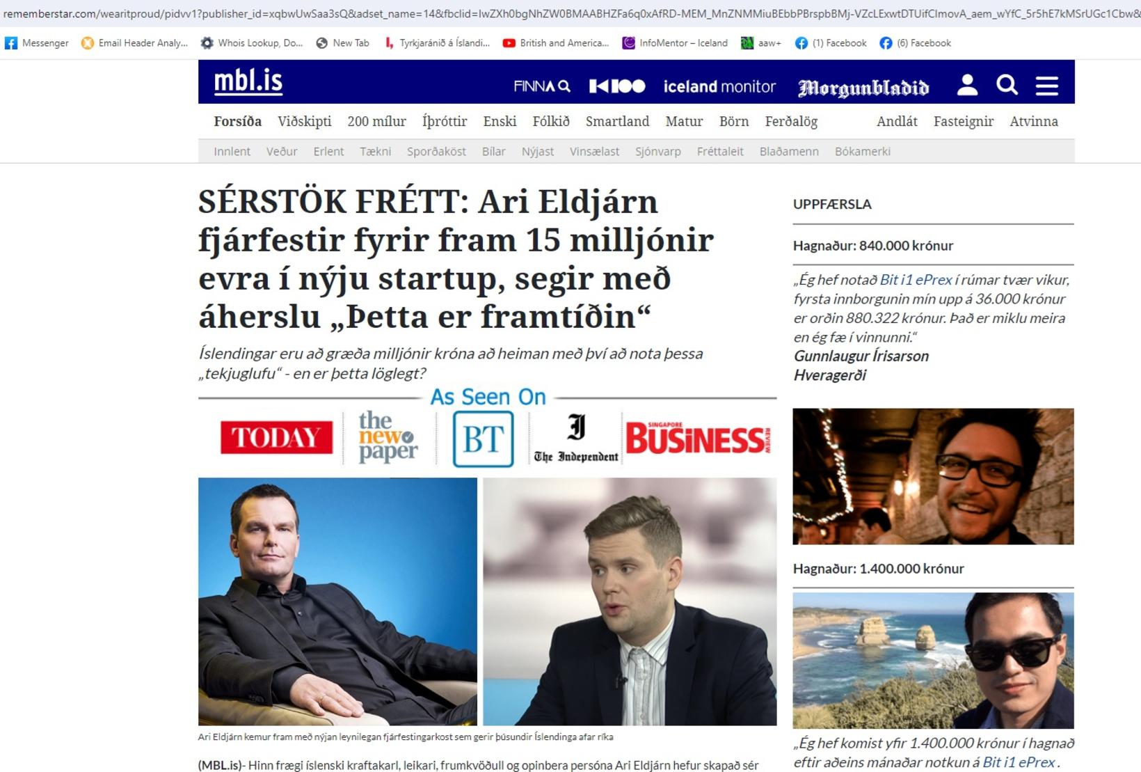 Voici un exemple de ce à quoi les gens aboutissent après…