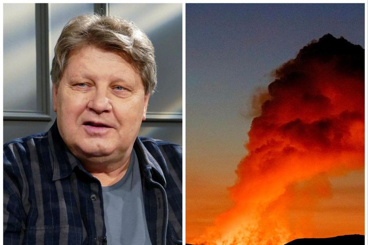 Il voit un autre scénario possible dans le système de cratères de Sundhnúkagígar