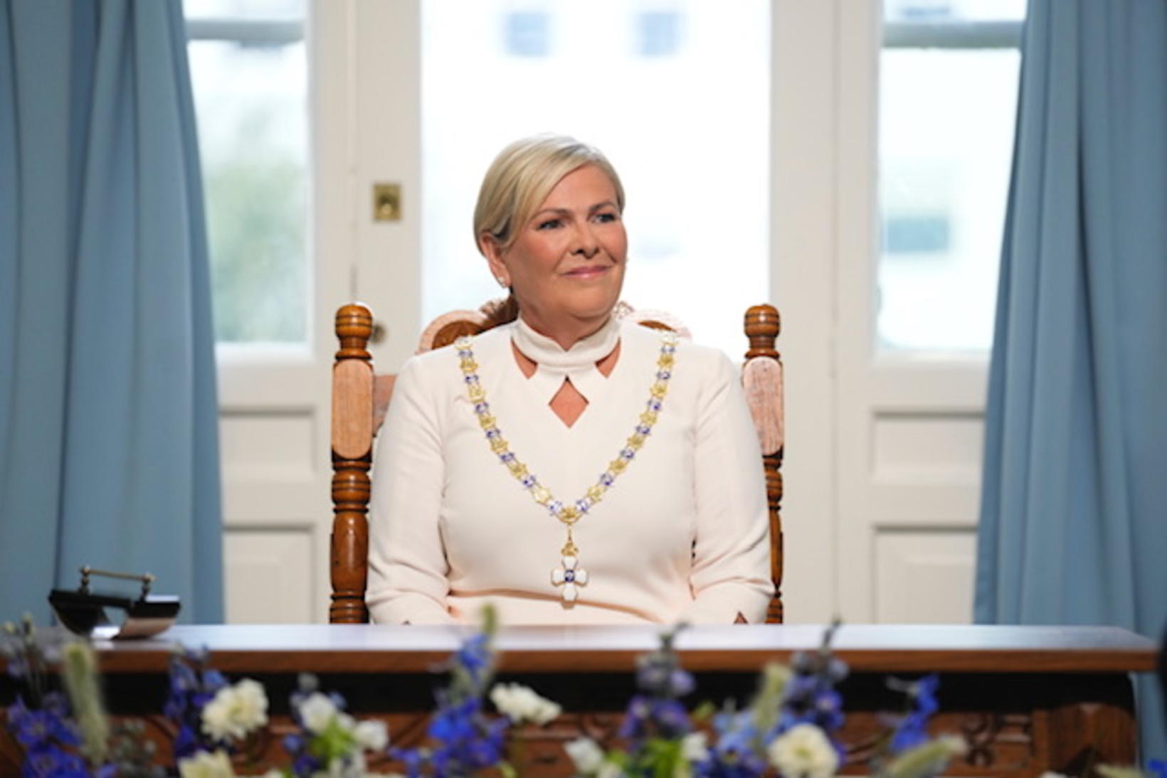 Halla Tómasdóttir, la nouvelle présidente de l'Islande.