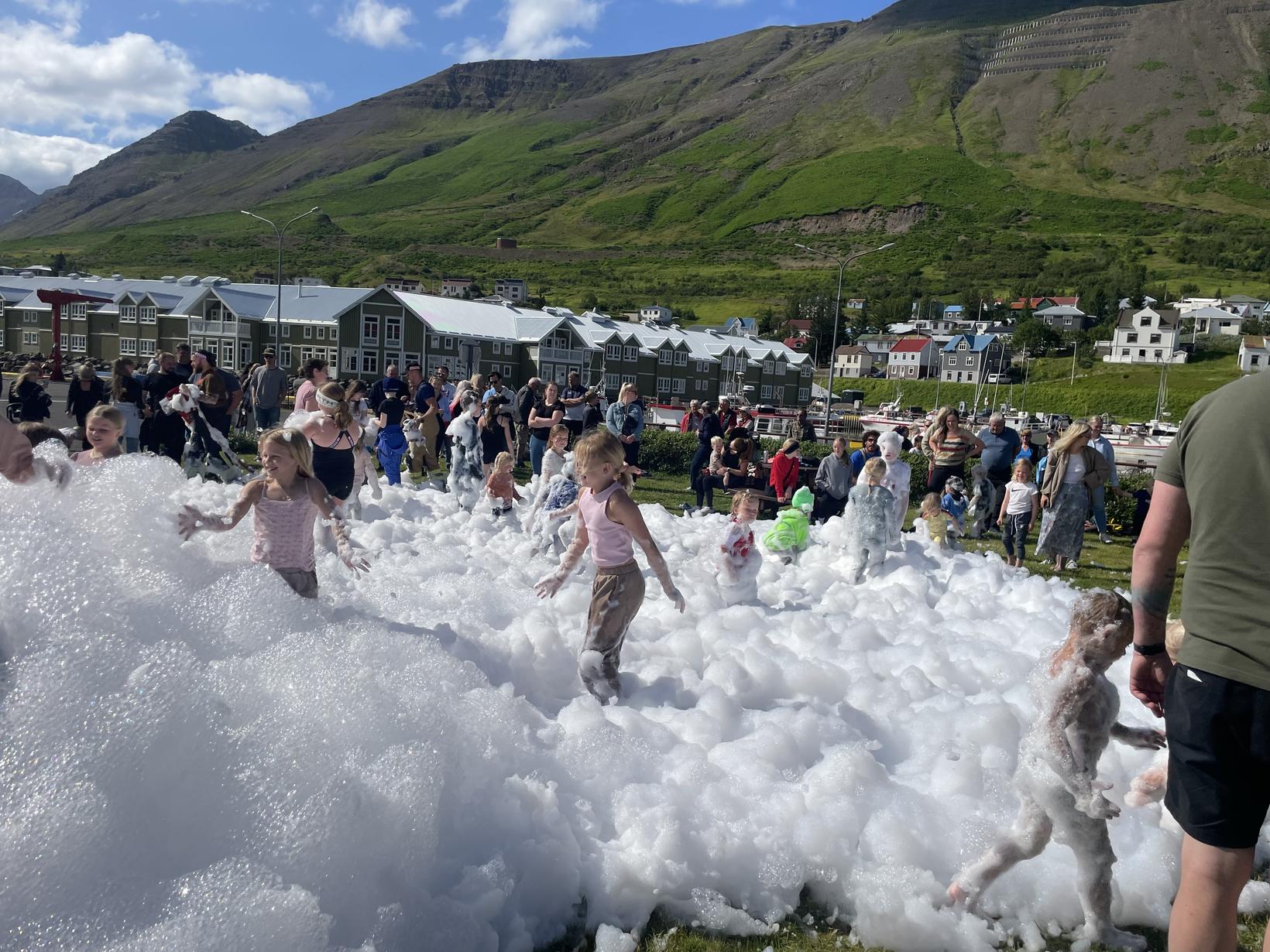 Il n’y a eu aucune plainte concernant la météo puisque le soleil…