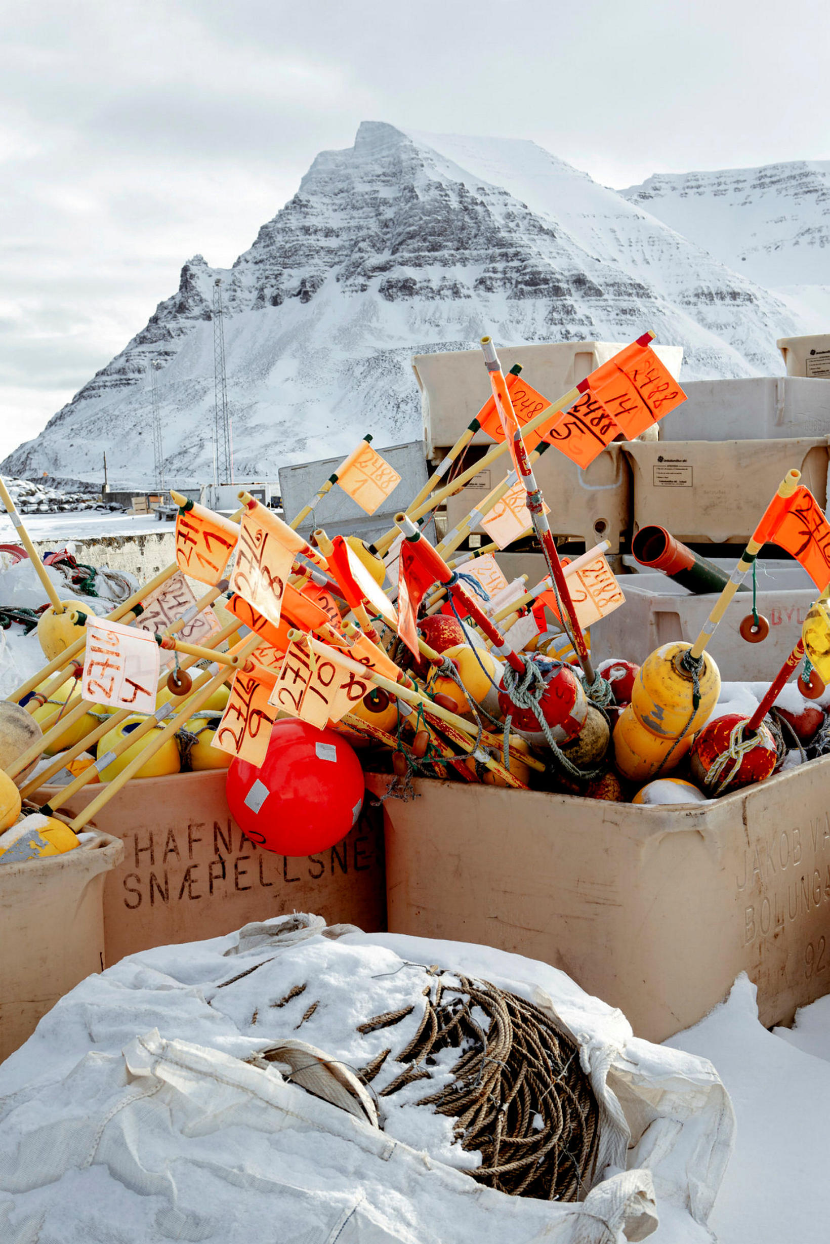 Bogadóttir a pris cette photo à Flateyri, mais elle capture le …