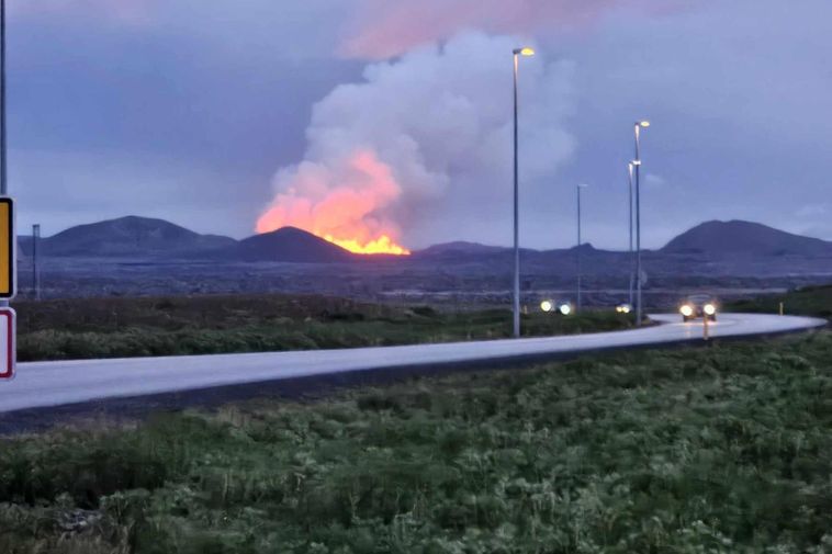 Dernière minute : une éruption volcanique a commencé sur la péninsule de Reykjanes