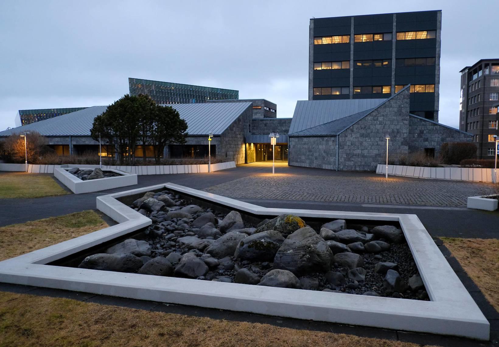 La Banque centrale d'Islande.