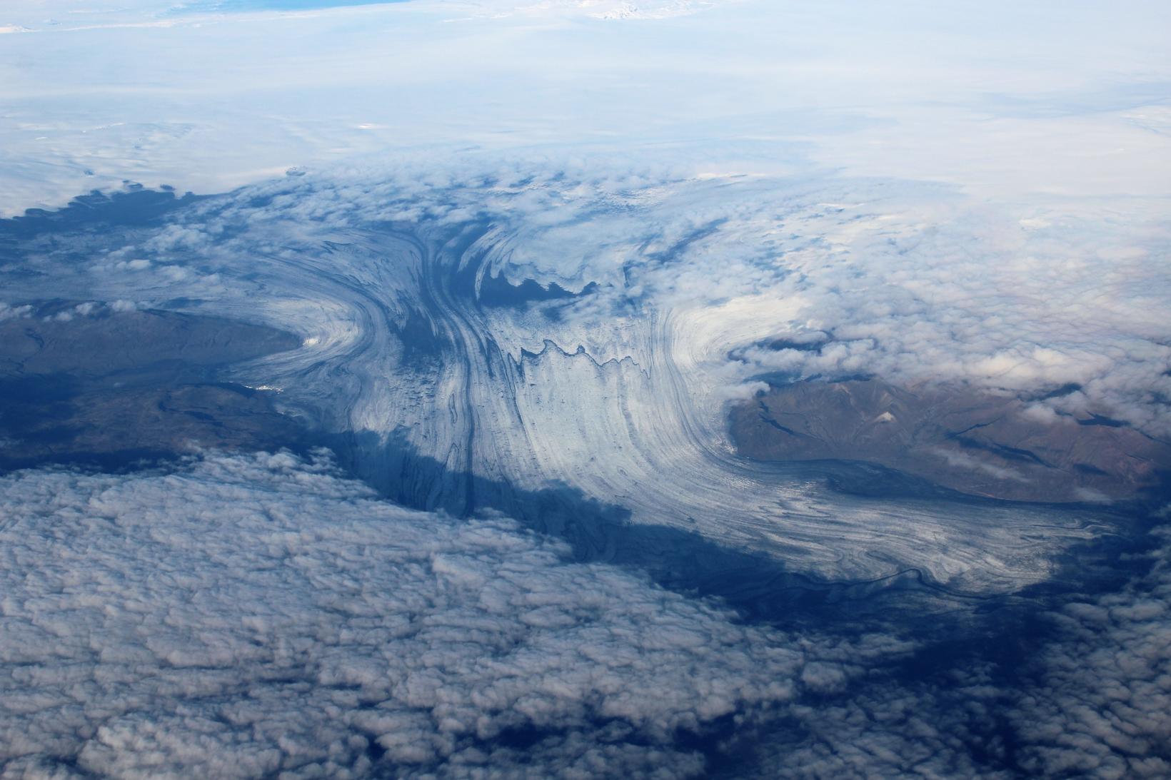 Glacier Breidmarkjökull.