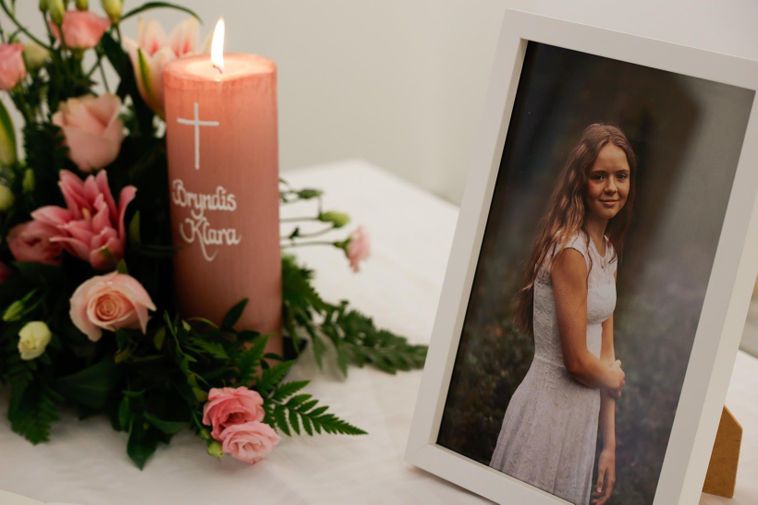 Les funérailles de Bryndís Klara ont lieu aujourd'hui