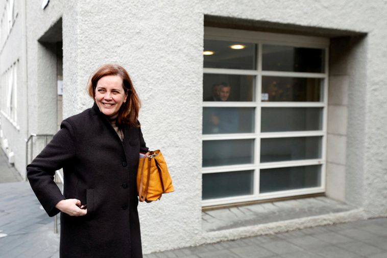 Svavarsdóttir veut diriger le mouvement de gauche-vert