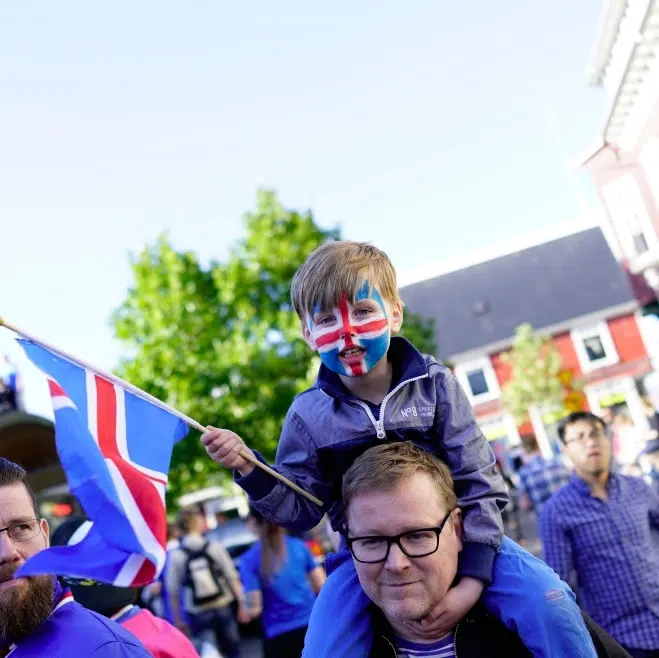 Iceland flag national team