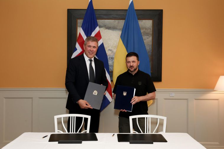 Zelensky vient en Islande