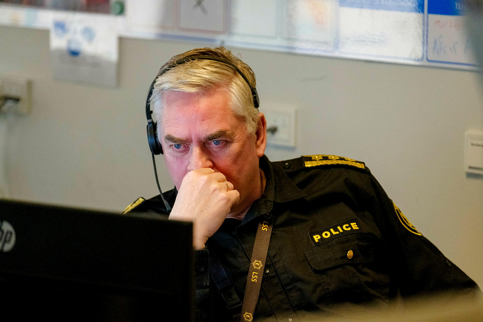 Úlfar Lúðvíksson, chef de la police de la région de Suðurnes.