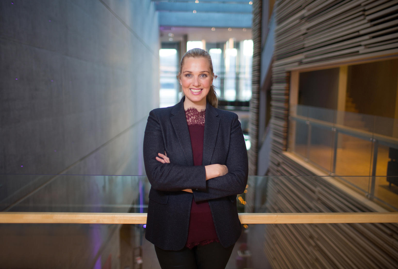 Ásthildur Sturludóttir, maire d'Akureyri.