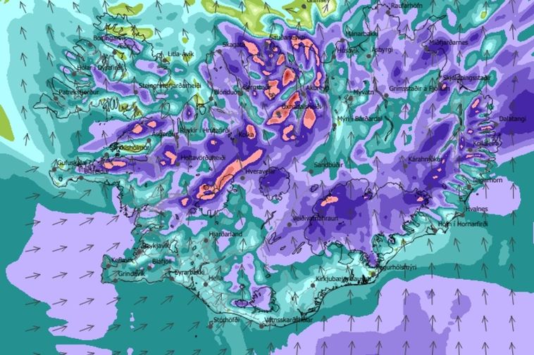 Alerte météo : pas de météo pour voyager dans les fjords de l'ouest et dans le Nord