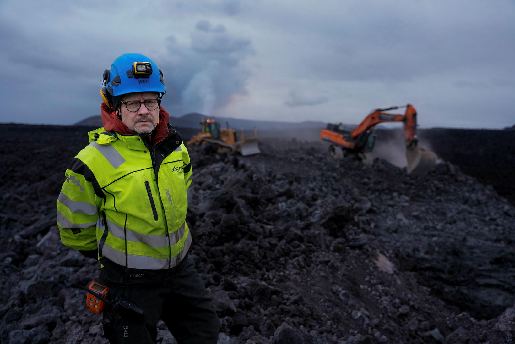Jón Haukur Steingrímsson, ingénieur géotechnique à l'Efla.