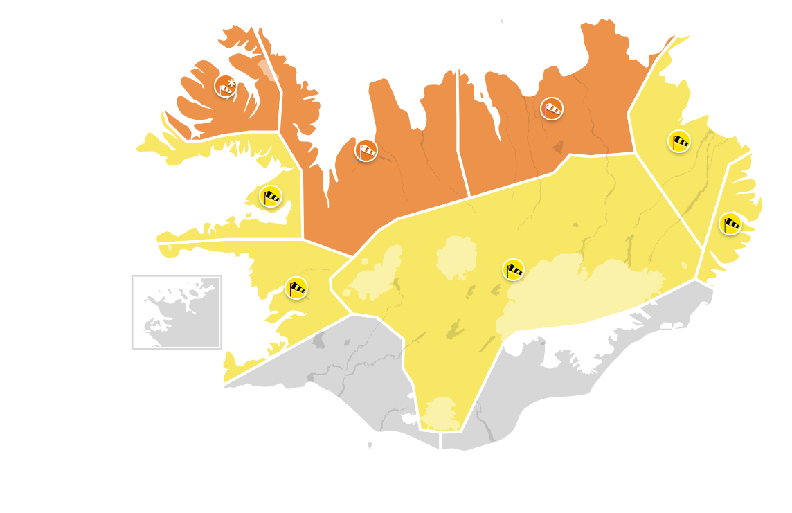 Avertissements météorologiques à l’échelle nationale en vigueur, tempête du nord-ouest imminente