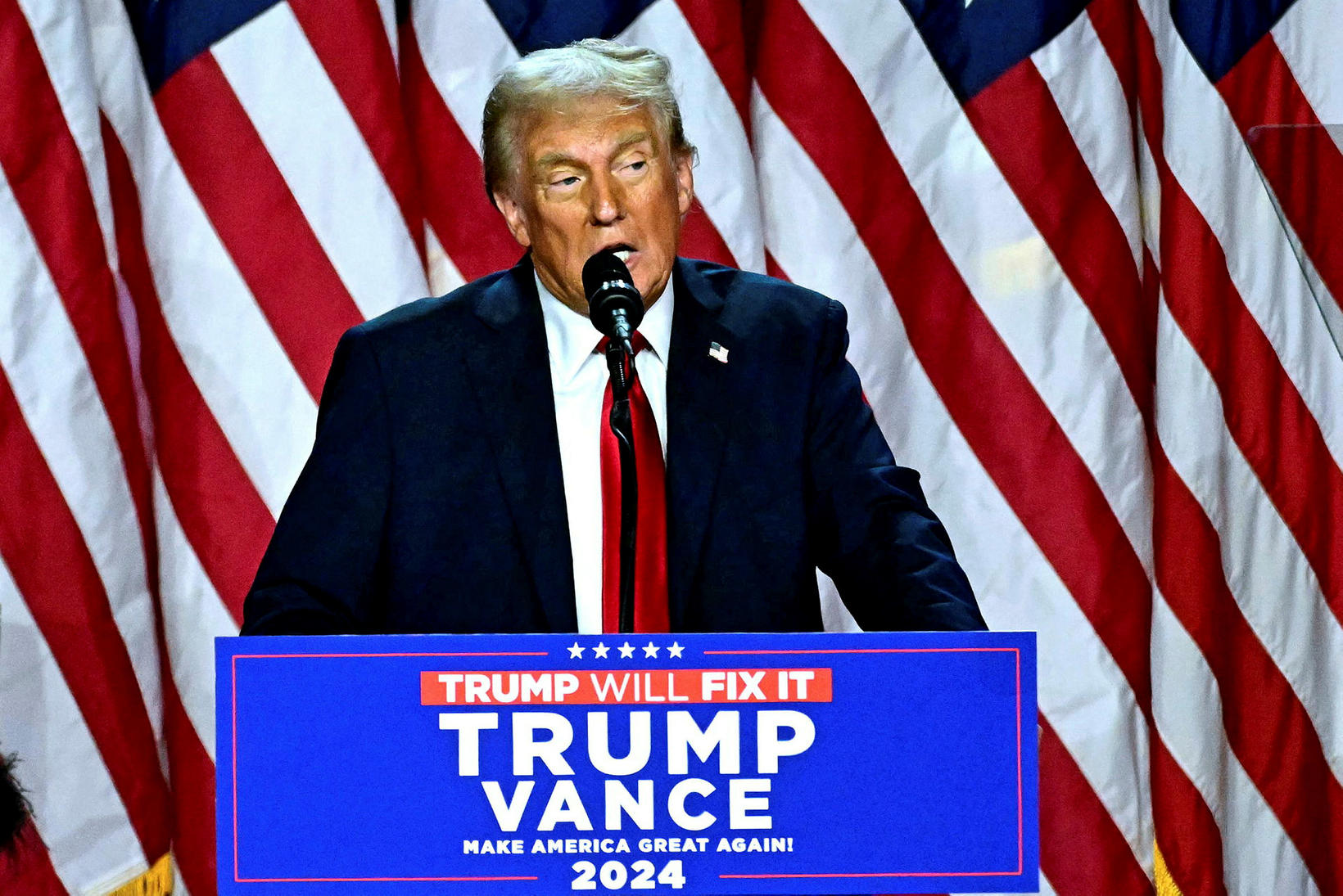 Donald Trump a prononcé un discours hier soir en Floride, annonçant