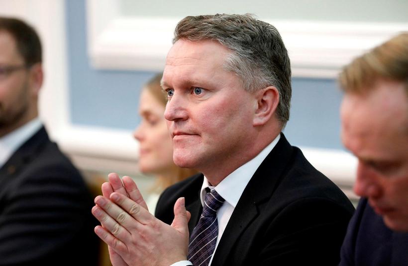 Njáll Trausti Friðbertsson, président de la commission du budget.