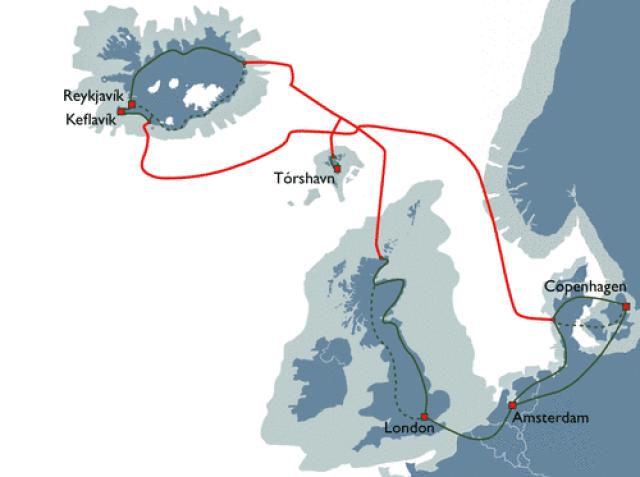 Farice possède et exploite des câbles sous-marins entre l'Islande et l'Europe. …