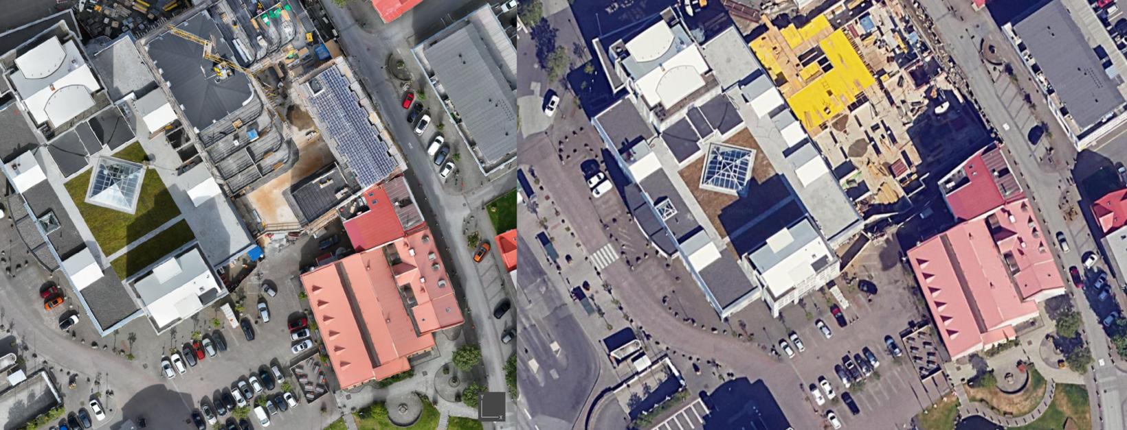 Ici vous pouvez voir la différence entre « True Ortho » et…