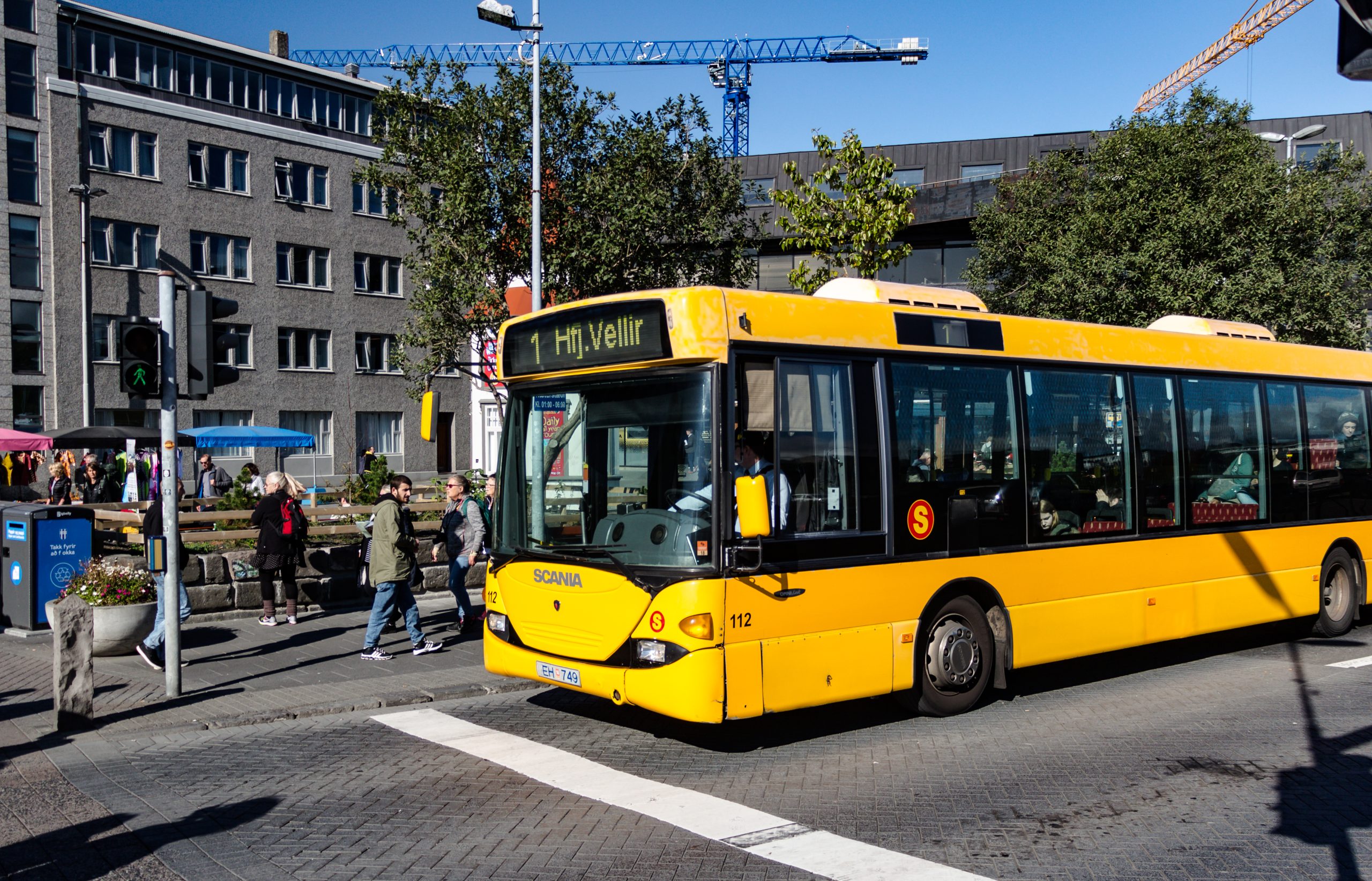 Les bus publics autorisent désormais le paiement sans contact avec des cartes