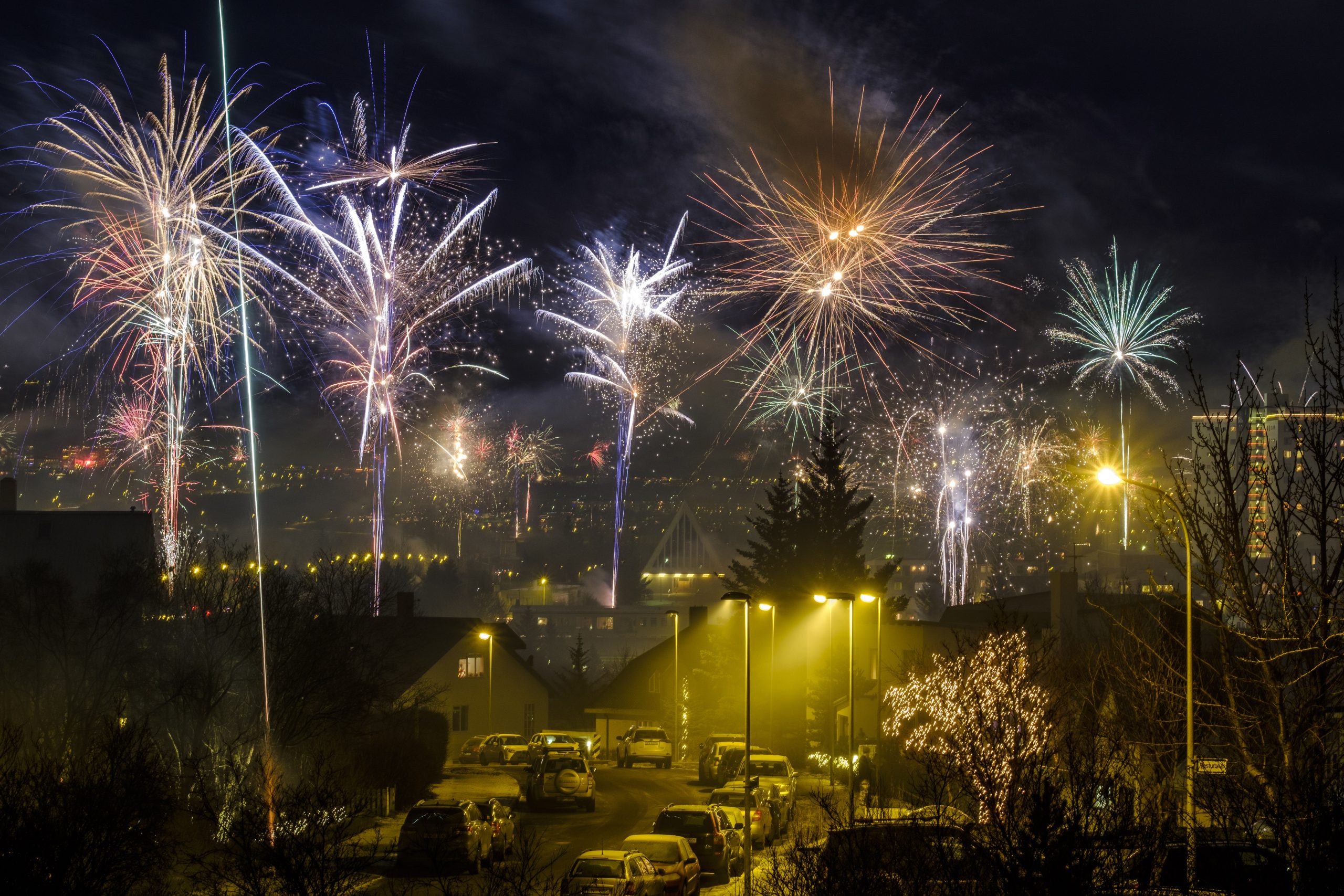 Réveillon du Nouvel An à Reykjavík : des conditions idéales pour des feux d'artifice