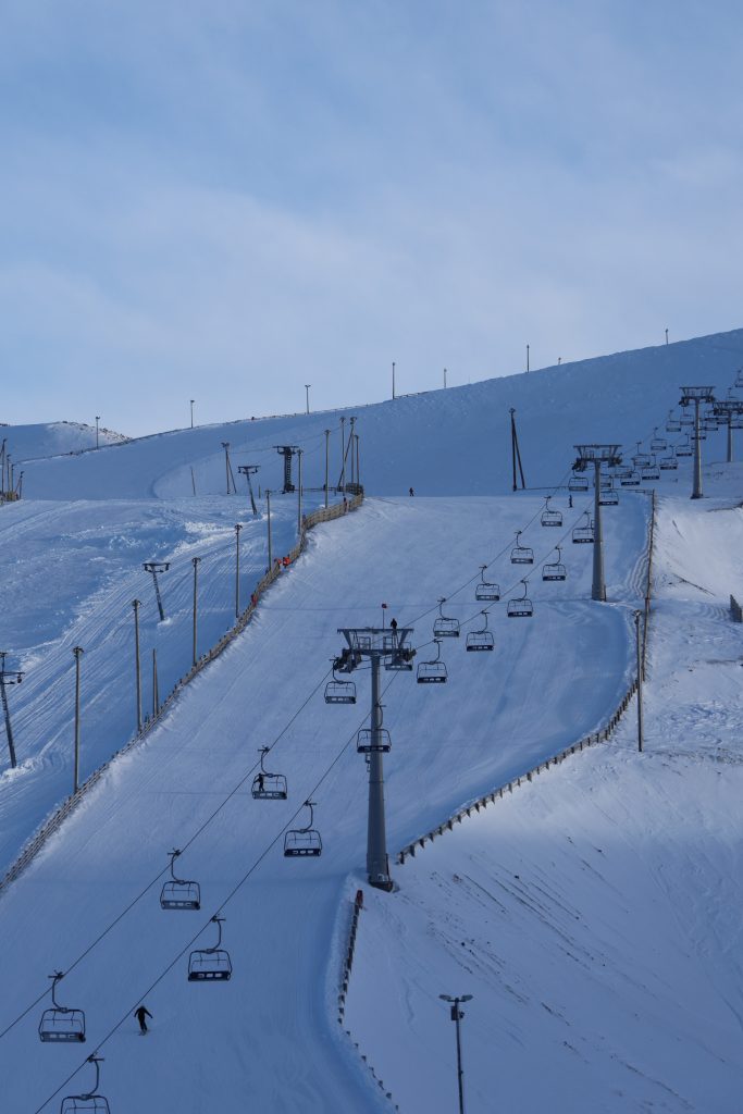 Station de ski Bláfjöll, skier en Islande
