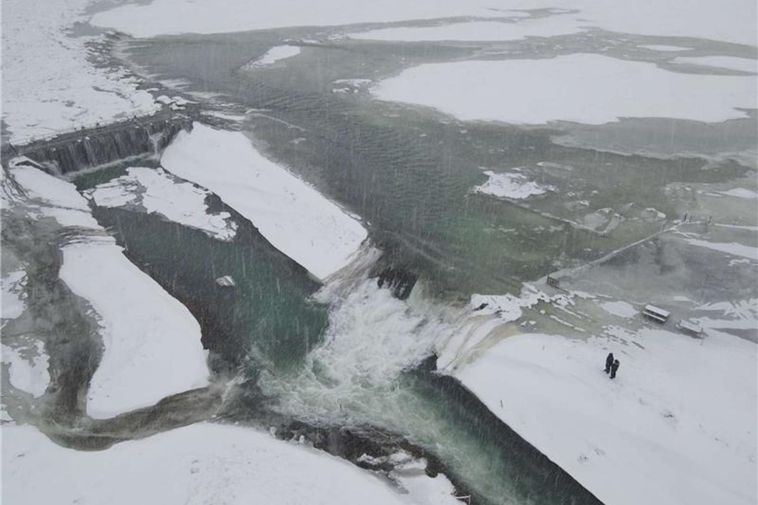 Niveau d'eau le plus élevé depuis le début des mesures