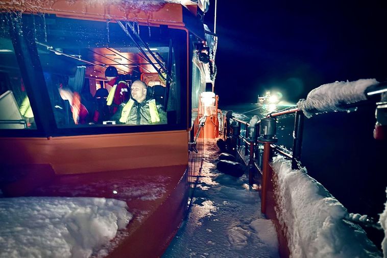 Le navire de sauvetage Björg a appelé la plus haute priorité