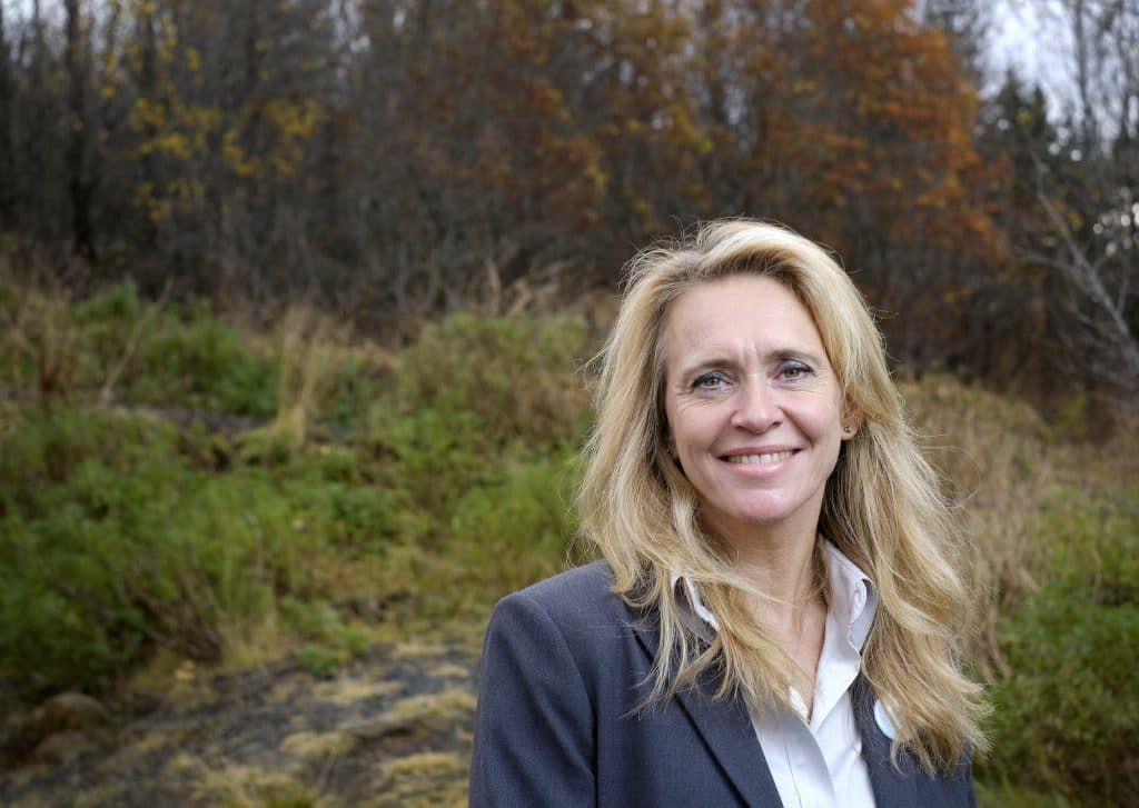 Þorgerður Katrín Gunnarsdóttir, président du parti Viðreisn