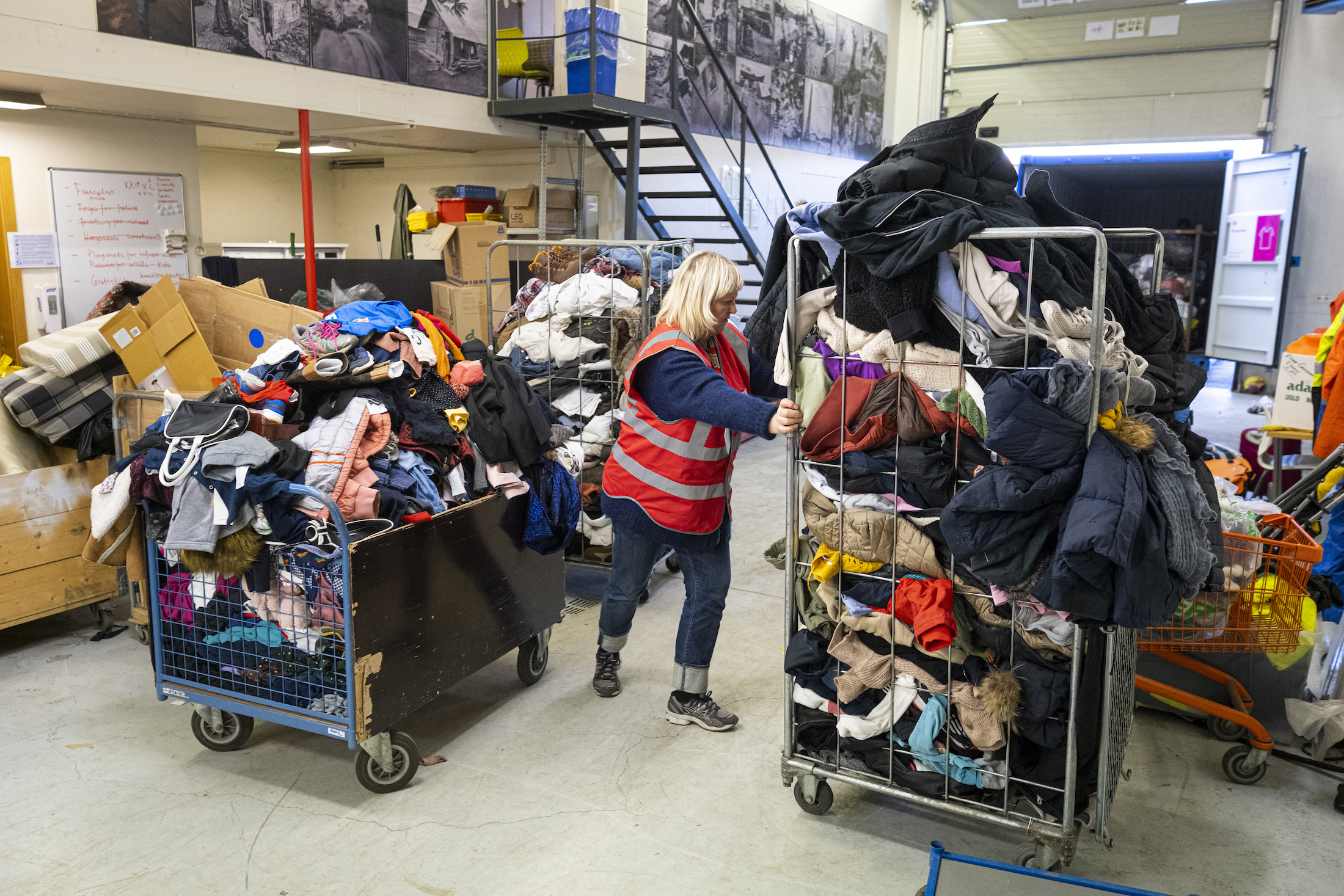 Les Islandais actifs dans le recyclage des vêtements et des meubles