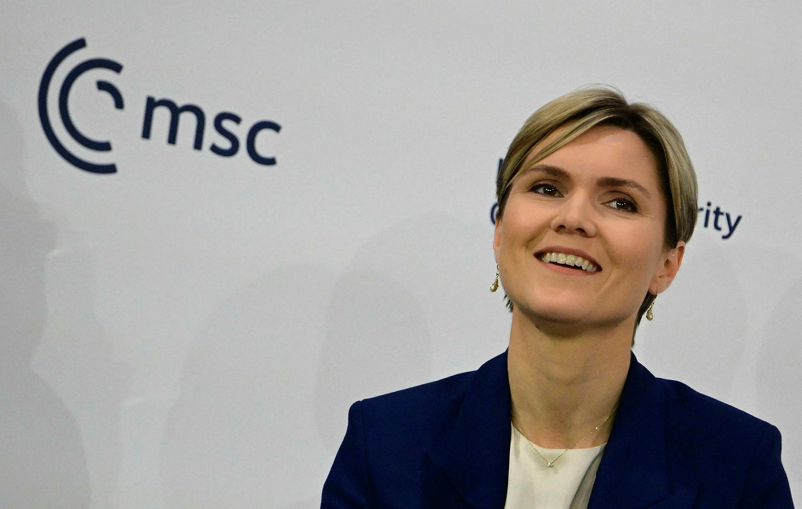 Le Premier ministre Kristrún Frostadóttir à la Conférence de Munich.