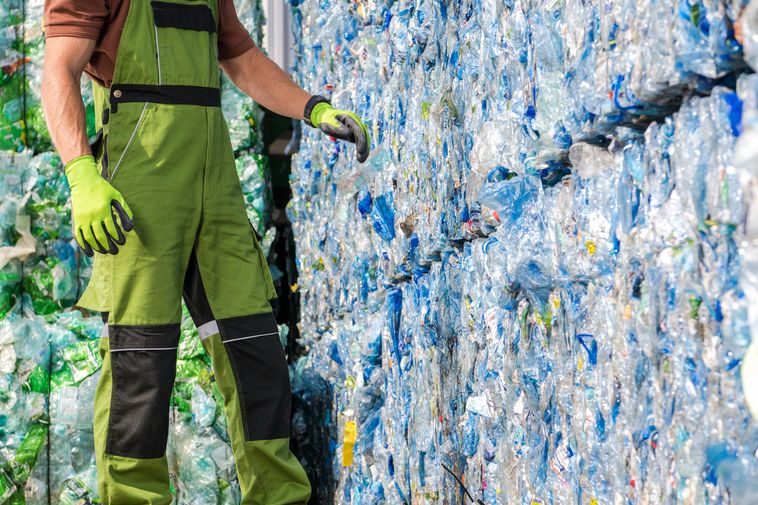 La majorité des déchets recyclés