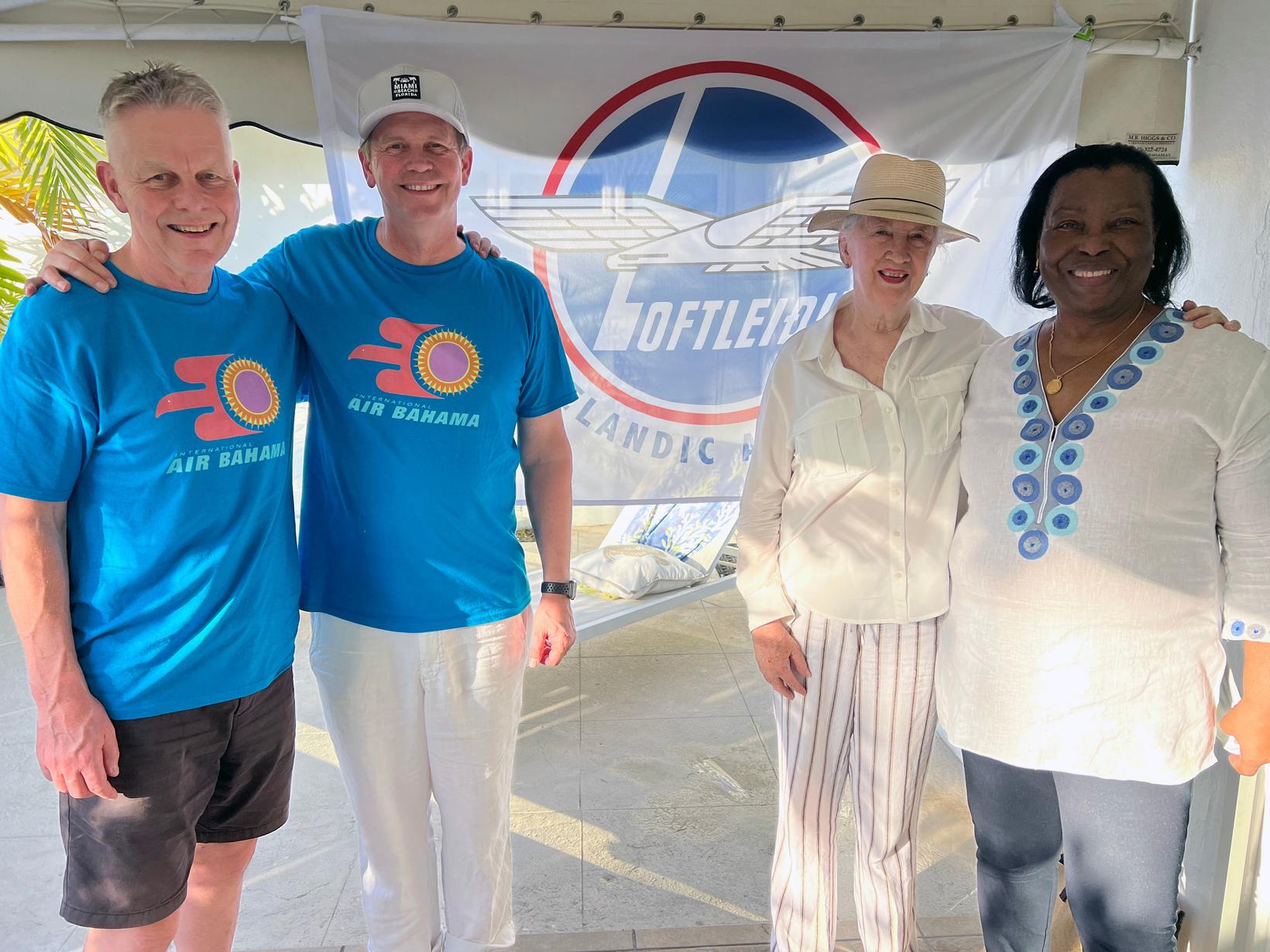 Haukur Alfreðsson, Sigurgeir Orri Sigurgeirsson, Margret Johnson et Adela Osterloh…