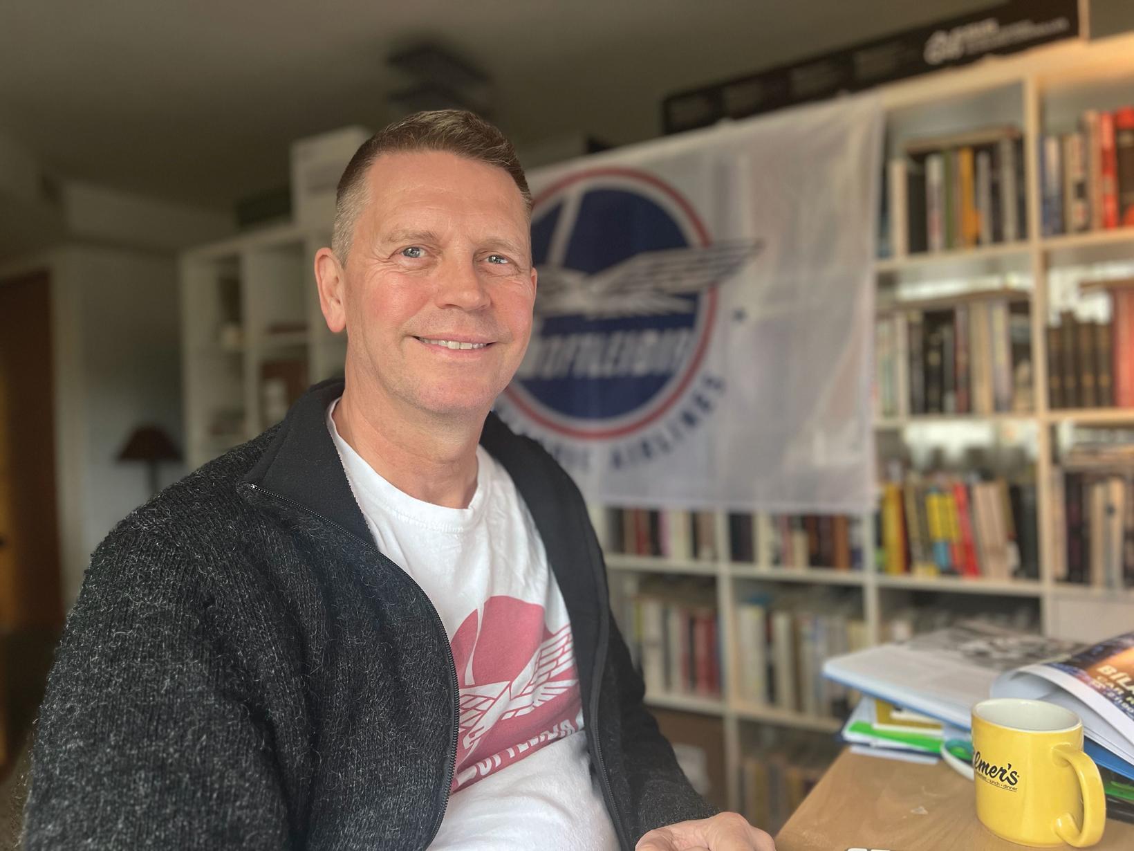 Sigurgeir Orri Sigurgeirsson, auteur du livre Loftleidir.