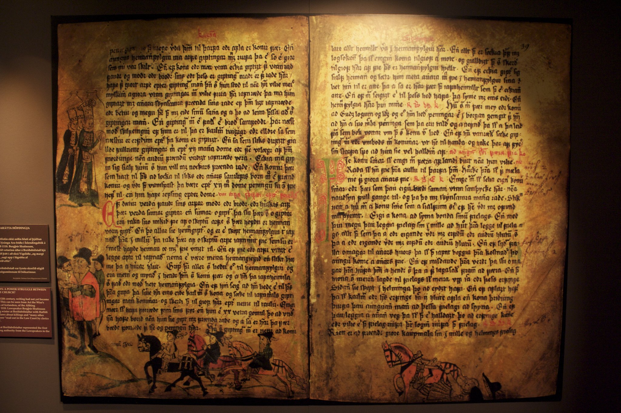 Sagas islandais pour devenir numérique dans le projet culturel.