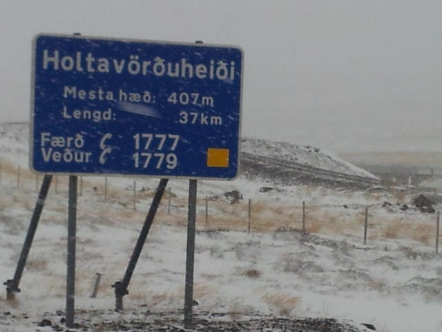 Holtavörðaheiði.