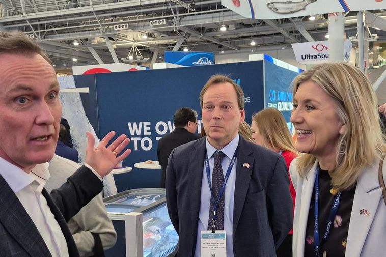 L'industrie des fruits de mer islandaise sur le bord alors que les préoccupations tarifaires se profilent à Boston Expo