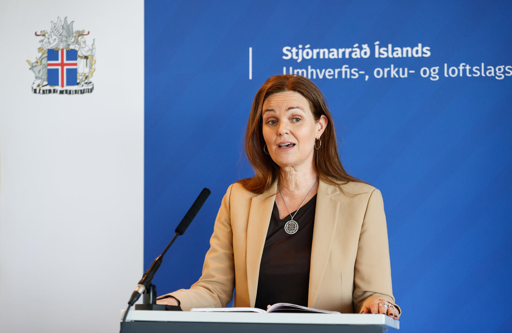 Iris Róbertsdóttir, maire des îles Westman et présidente de…