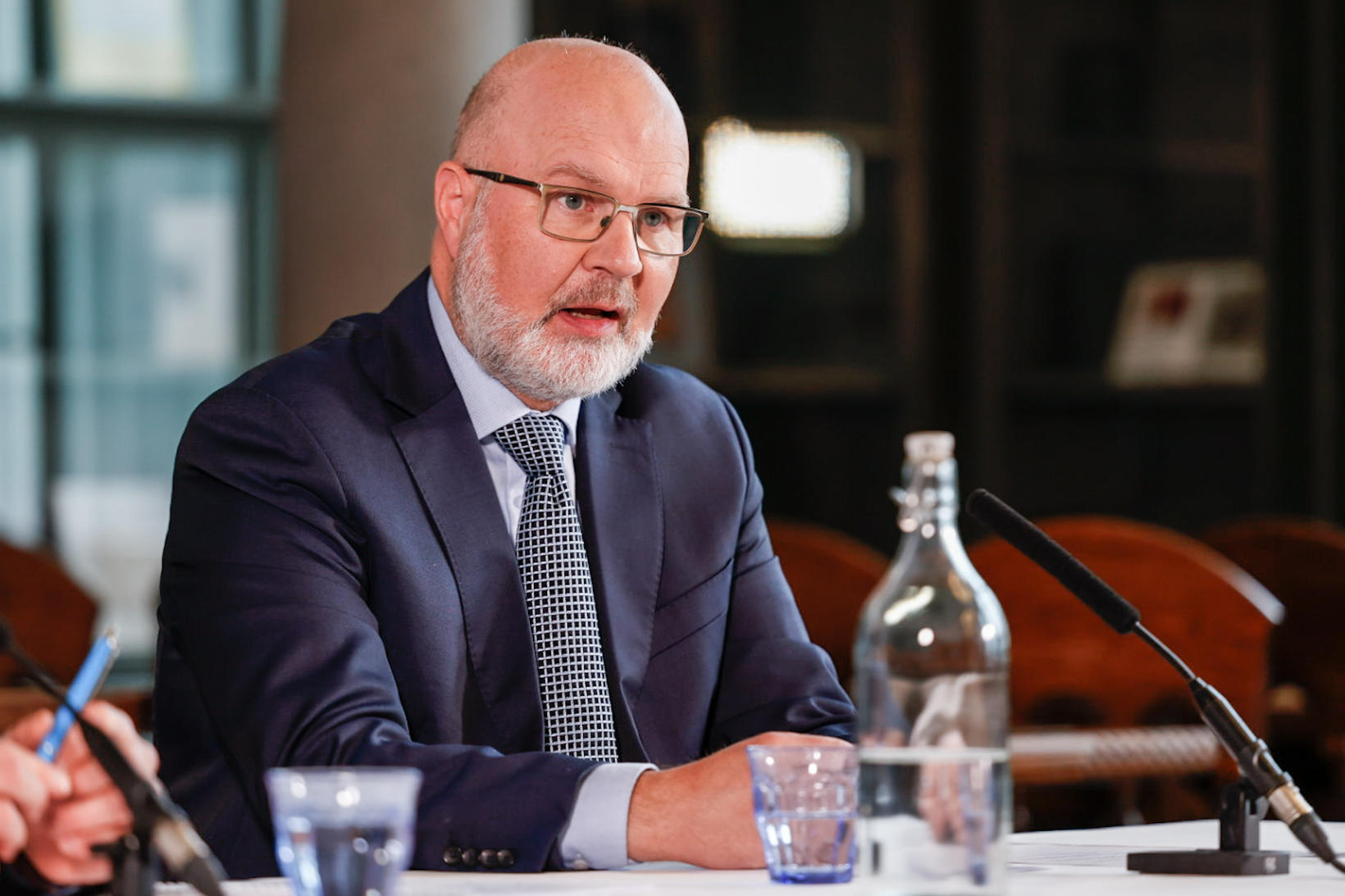Þórarinn G. Pétursson, sous-gouverneur de la politique monétaire, au…